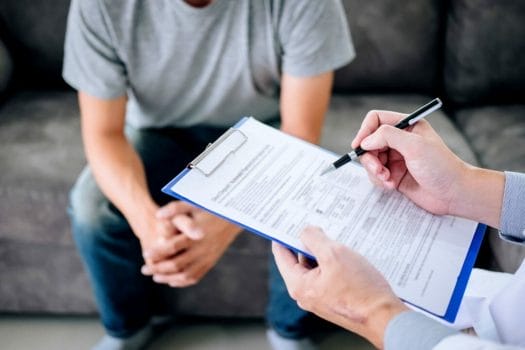 doctor and patient consultation