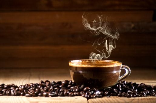black coffee in a cup black coffee in a cup