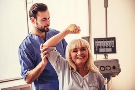 exercise with the help of a doctor exercise with the help of a doctor