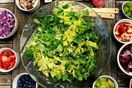 top view kidney diet salad top view kidney diet salad