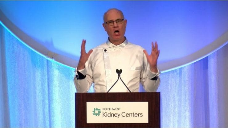 CKD Chef Duane Gives Speech About Kidney-Friendly Diet